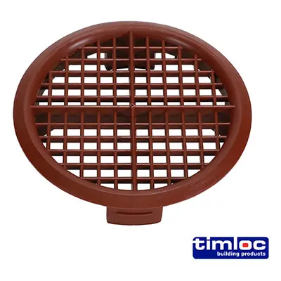 Timloc LOC1142 Push-In Soffit Vent - Brown - 1142 70.0 Box 10