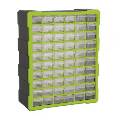 Sealey APDC60HV Cabinet Box 60 Drawer - Green/Black