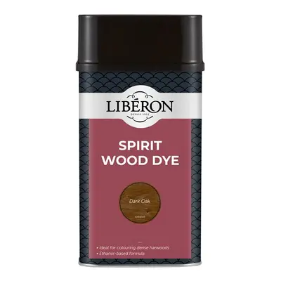 Liberon 126787 Spirit Wood Dye Dark Oak 1 Litre