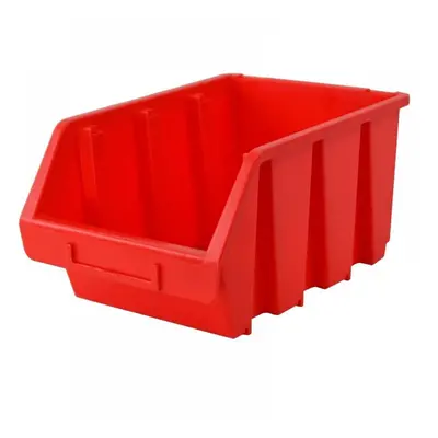 Faithfull Interlocking Storage Bin Size 4 Red 209 X 340 X 155Mm