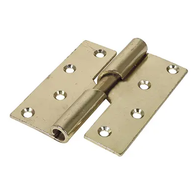 Timco 434458 Rising Butt Hinge (466) - Left Hand - Electro Brass 100 X 86