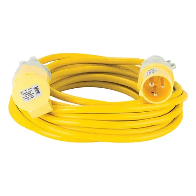 Defender E85123 Arctic Extension Lead Yellow 16A 2.5Mm2 10M 110V Each 1