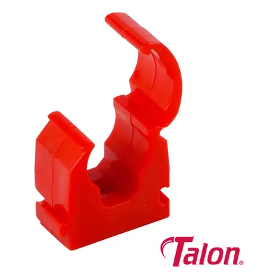 Talon TALTS15RED20 Single Hinged Id Clip - Red - Ts15Red20 15Mm Bag 20