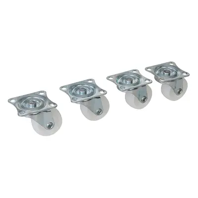 Fixman 372189 Light Duty Swivel Castors 4Pk 31Mm Each 4