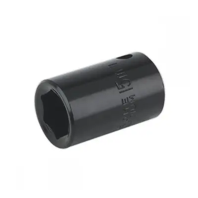 Sealey IS1215 Impact Socket 15Mm 1/2inSq Drive