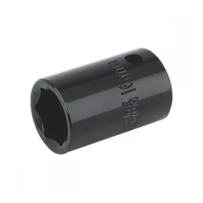 Sealey IS1216 Impact Socket 16Mm 1/2inSq Drive