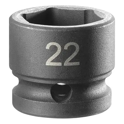 Facom NSS.22A 6-Point Stubby Impact Socket 1/2In Drive 22Mm