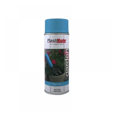 Plastikote 027206 Garden Colours Spray Paint Sea View 400Ml