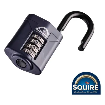 Squire SQR701320 Combination Padlock - Steel Open Shackle - Cp50 50Mm Blister Pack 1