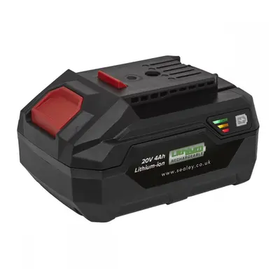 Sealey CP20VBP4 Power Tool Battery 20V 4Ah Sv20 Series Lithium-Ion