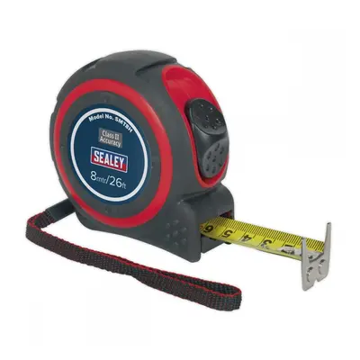 Sealey SMT8H Heavy-Duty Tape Measure 8M(26Ft)