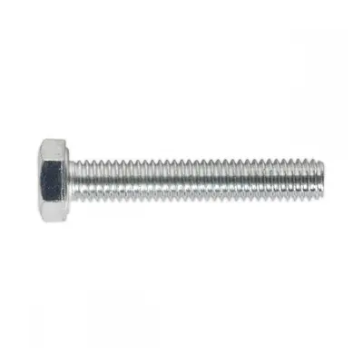 Sealey SS635 Ht Setscrew M6 X 35Mm 8.8 Zinc Pack Of 50