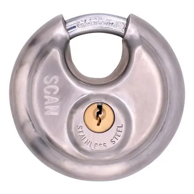 Scan XA114 Stainless Steel Disk Type Padlock 80Mm