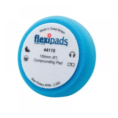 Flexipads World Class 44115 Blue Compounding / Polishing Foam 150 X 50Mm Grip®