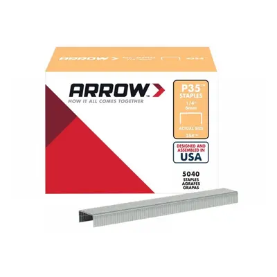 Arrow A354 P35 Staples 6Mm (1/4In) (Box 5040)