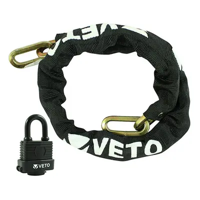 Timco SCWP Security Chain & Weatherproof Padlock 8Mm X 1M Bag 1