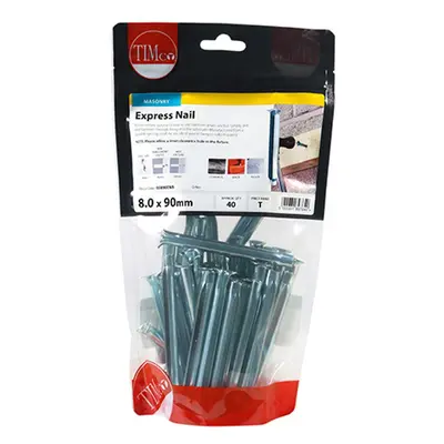 Timco 00890ENB Express Nails - Zinc 8.0 X 90 TIMbag 45