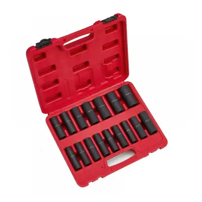 Clarke 1800311 Cis12/17B 16 Piece Deep Impact Socket Set