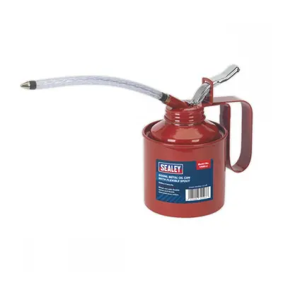 Sealey TP05 Metal Oil Can Flexible Spout 500Ml