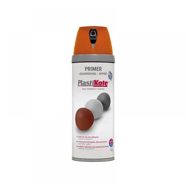 Plastikote 025002 Twist & Spray Primer Red Oxide 400Ml