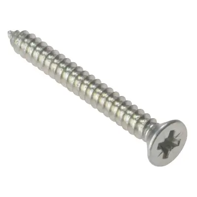 Fandf STCSK18ZP Self Tapping Screw - Countersunk - Zinc Plated 1in X 8 (Box Of 200)