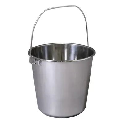 Sealey BM8L Mop Bucket 12L - Stainless Steel