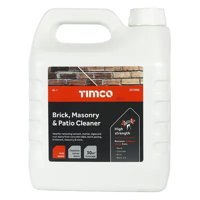 257002 Brick Masonry & Patio Cleaner 4L