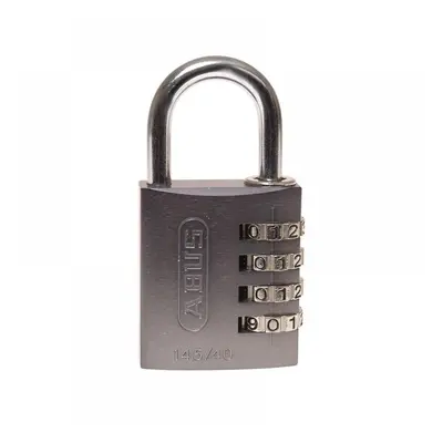 Abus Mechanical 49551 145/40 40Mm Aluminium Combination Padlock Titanium 49551