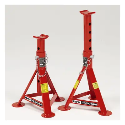 Clarke 7600066 Cax3Tpb 3 Tonne Axle Stands (Pair)