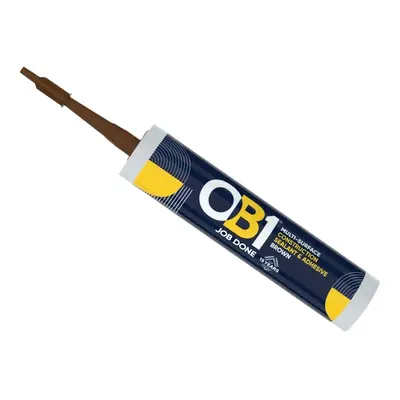 Ob1® 30617356 Hybrid Sealant & Adhesive Brown 290Ml