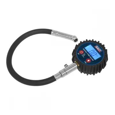 Sealey TST002 Digital Tyre Pressure Gauge With Push-On Connector