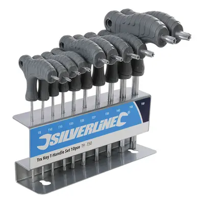 Silverline 328015 Trx Key T-Handle Set 10Pce T9 - T50 Each 1