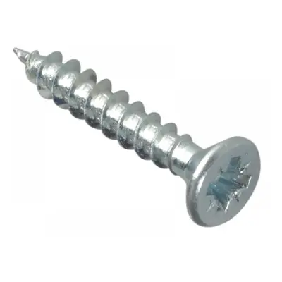 Forgefix MPS425ZP Multi-Purpose Pozi Compatible Screw Csk St Zp 4 X 25Mm Box 200