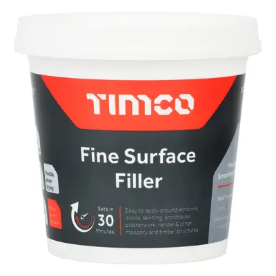 Timco 357001 Fine Surface Filler 600G Tub 1