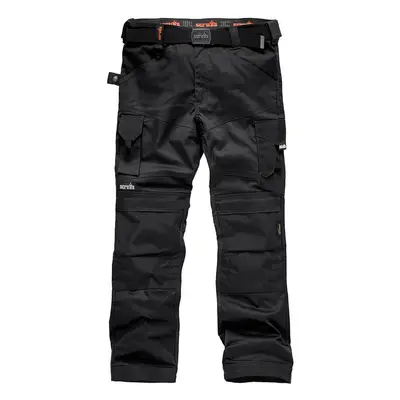 Scruffs T54761 Pro Flex Trouser Black 28R Each 1