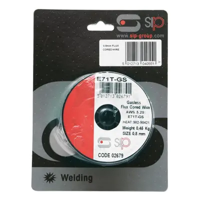 Sip 04055 0.22Kg X 0.8Mm Flux-Cored Wire Pack