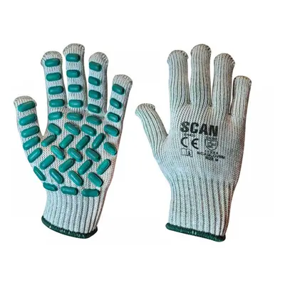 Scan L8500 Vibration Resistant Latex Foam Gloves - M (Size 8)