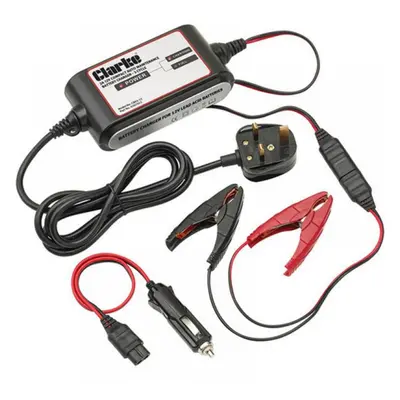 Clarke 6267015 Cb03-12 2A Auto Battery Charger/Maintainer - 3 Stage