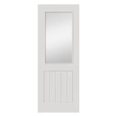 JB Kind Thames White Half Light Glazed Internal Door 35 X 1981 X 686