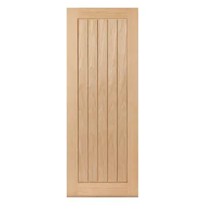 JB Kind Thames Oak Internal Door - Unfinished 40 X 2040 X 626