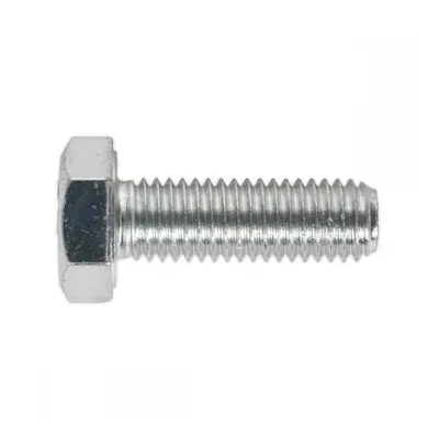 Sealey SS1030 Ht Setscrew M10 X 30Mm 8.8 Zinc Pack Of 25