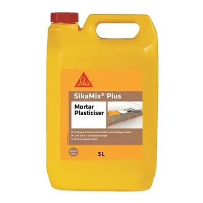 Everbuild Sika 445021 Sikamix Plus 5 Litre