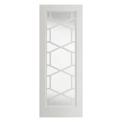 JB Kind Quartz Glazed White Internal Door 35 X 1981 X 686