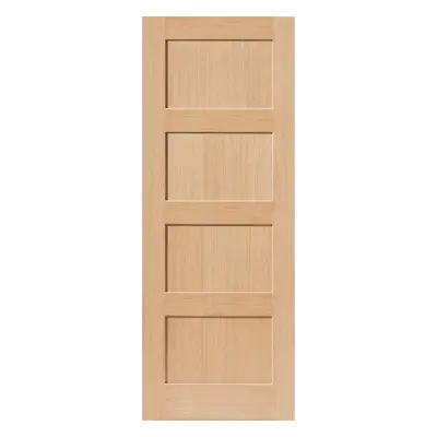 JB Kind Snowdon Oak Internal Fire Door Fd30 44 X 1981 X 838