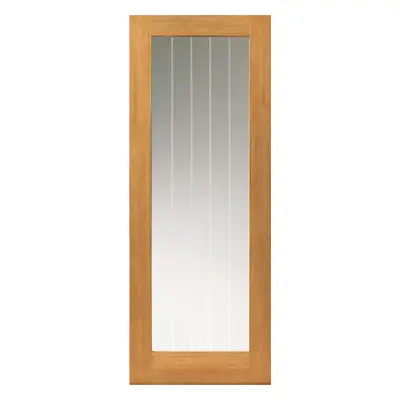 JB Kind Thames Oak 1 Light Internal Door - Finished 40 X 2040 X 626