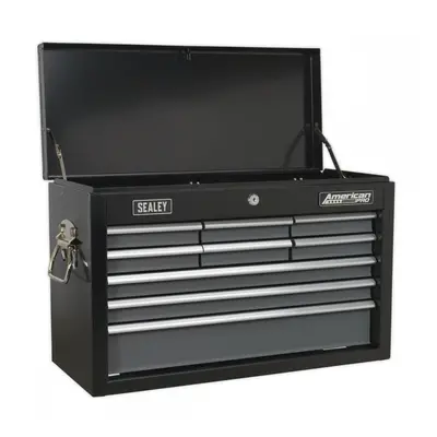 Sealey AP2509B Topchest 9 Drawer With Ball-Bearing Slides - Black/Grey