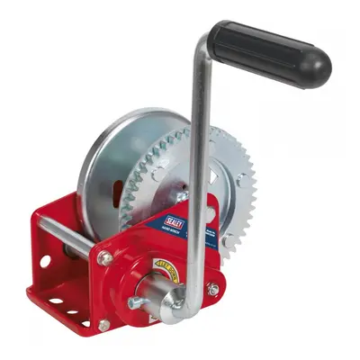 Sealey GWE1200B Geared Hand Winch With Brake 540Kg Capacity