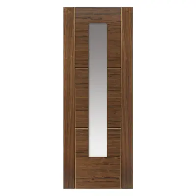 JB Kind Mistral Walnut Glazed Internal Door 40 X 2040 X 826