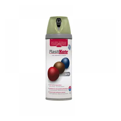 Plastikote 440.0022122.076 Twist & Spray Satin Leafy Rise 400Ml