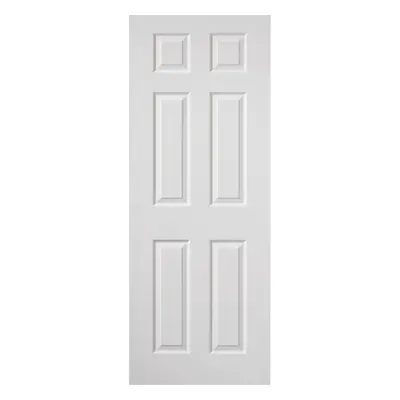 JB Kind Colonist White Internal Fire Door - Grained Fd30 44 X 2040 X 726